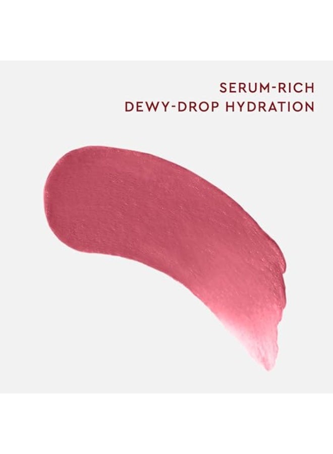 كيرو مرطب شفاه كيرو فلور سيروم - همس البتونيا، 2 غرام | مرطب شفاه ملون غني بحمض الهيالورونيك والزيوت الزهرية وزبدة الشيا | عناية مغذية، ناعمة، وندية للشفاه - Image 2